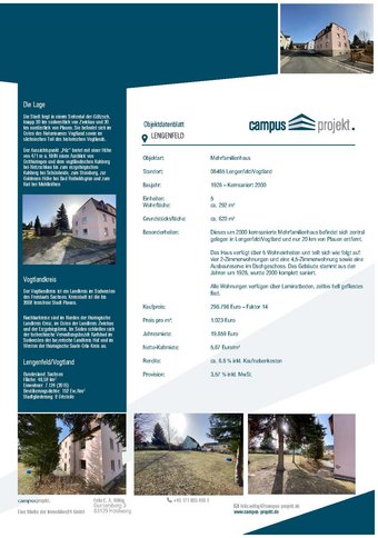 Lengenfeld/Vogtland - Mehrfamilienhaus